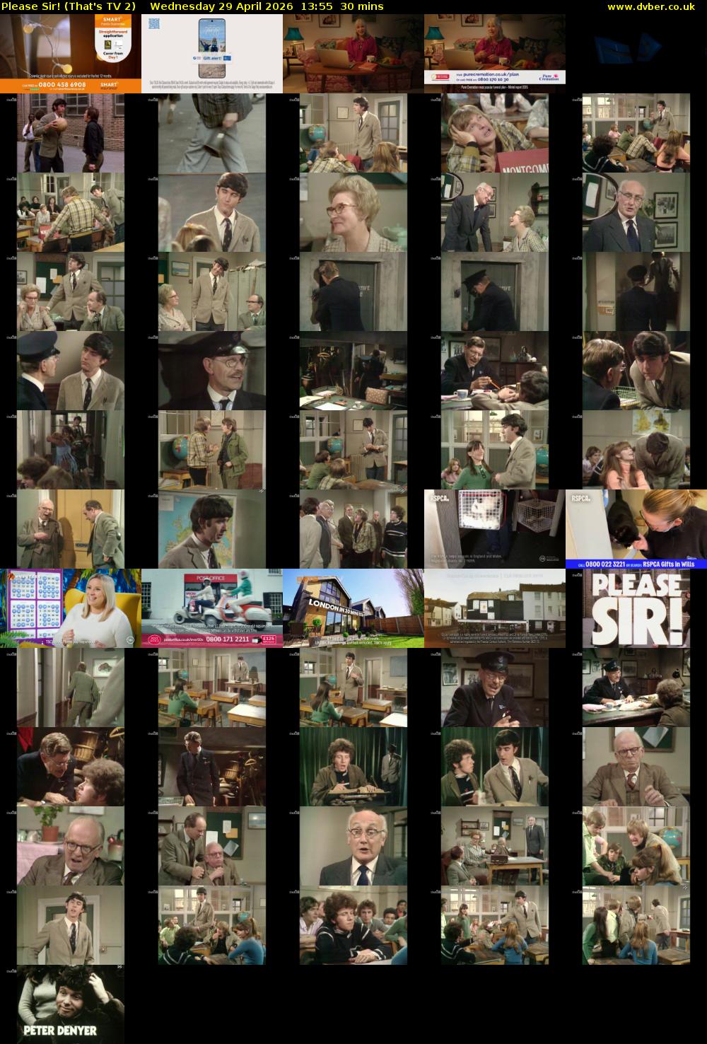 Please Sir! (That's TV 2) Wednesday 29 April 2026 13:55 - 14:25