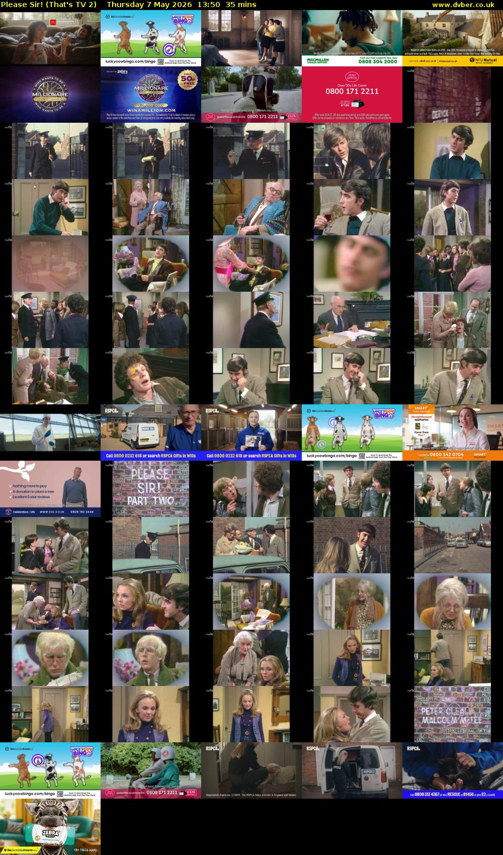 Please Sir! (That's TV 2) Thursday 7 May 2026 13:50 - 14:25