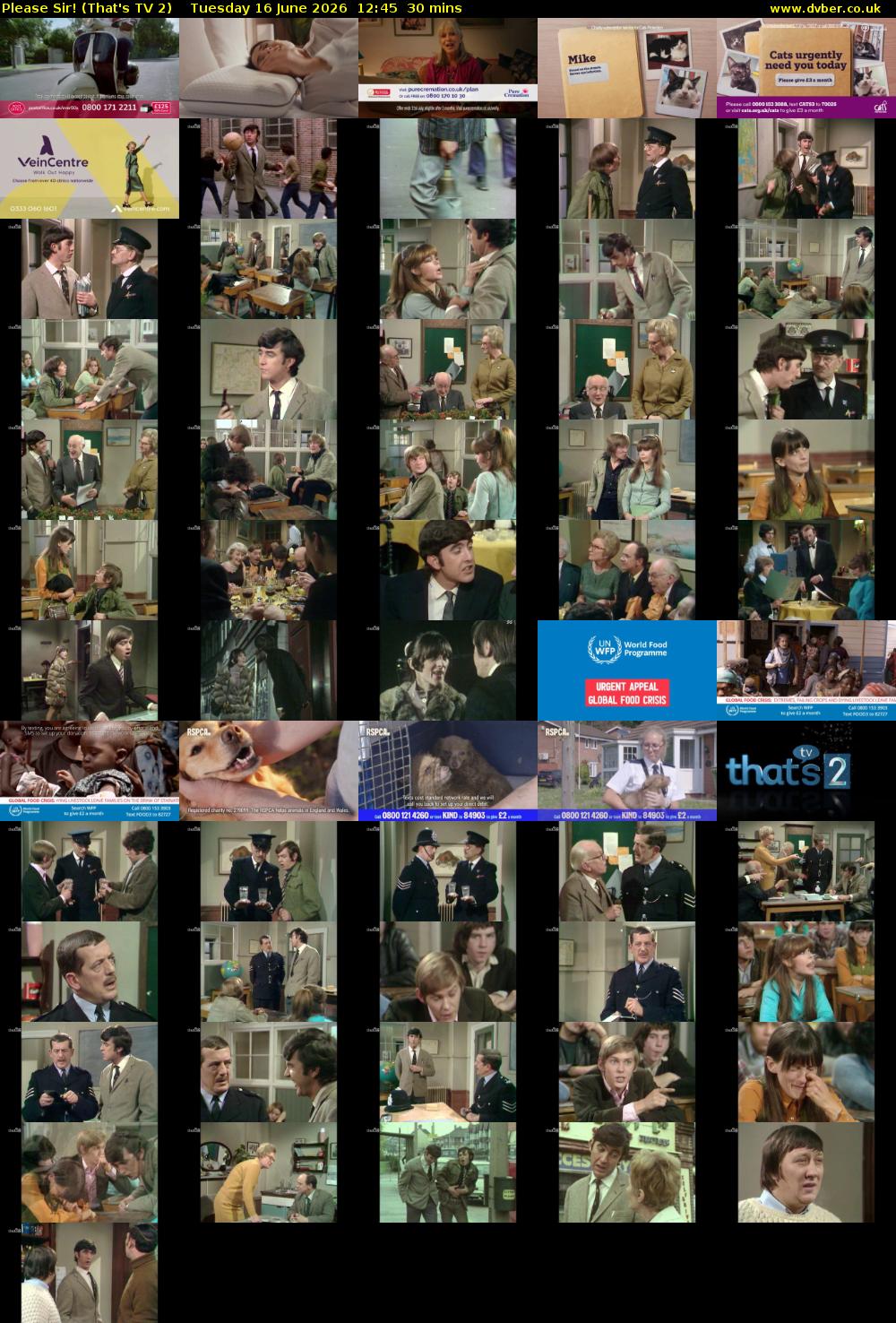 Please Sir! (That's TV 2) Tuesday 16 June 2026 12:45 - 13:15