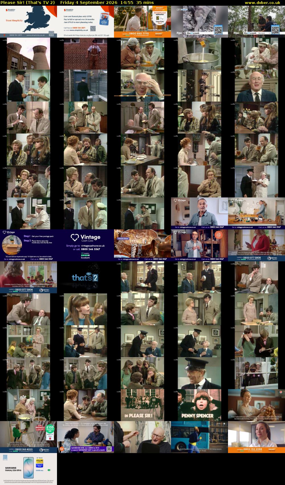 Please Sir! (That's TV 2) Friday 4 September 2026 14:55 - 15:30
