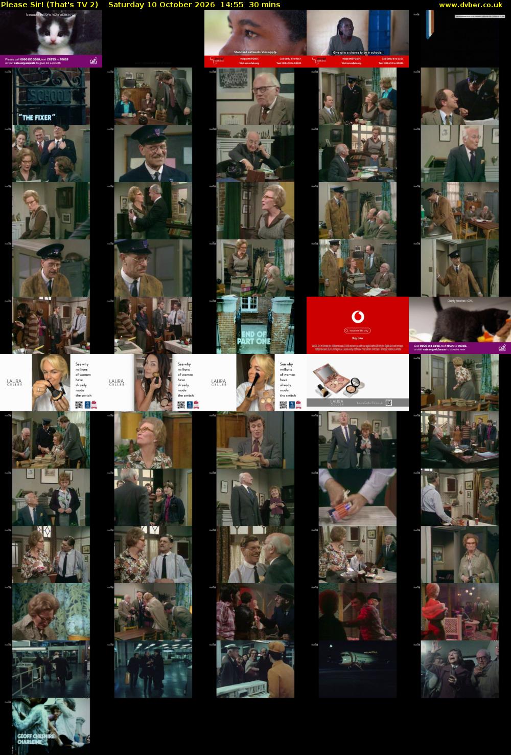 Please Sir! (That's TV 2) Saturday 10 October 2026 14:55 - 15:25