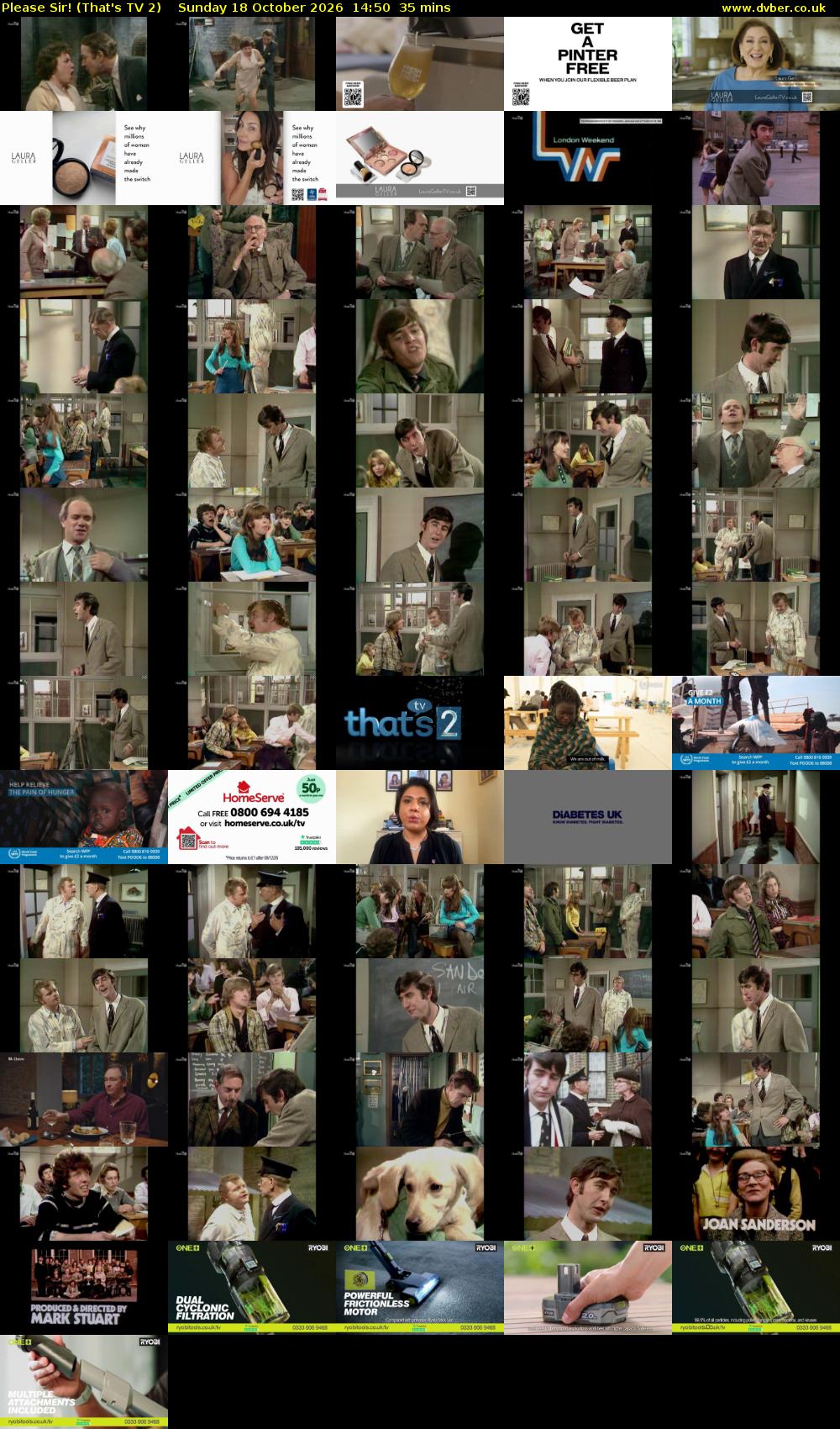 Please Sir! (That's TV 2) Sunday 18 October 2026 14:50 - 15:25