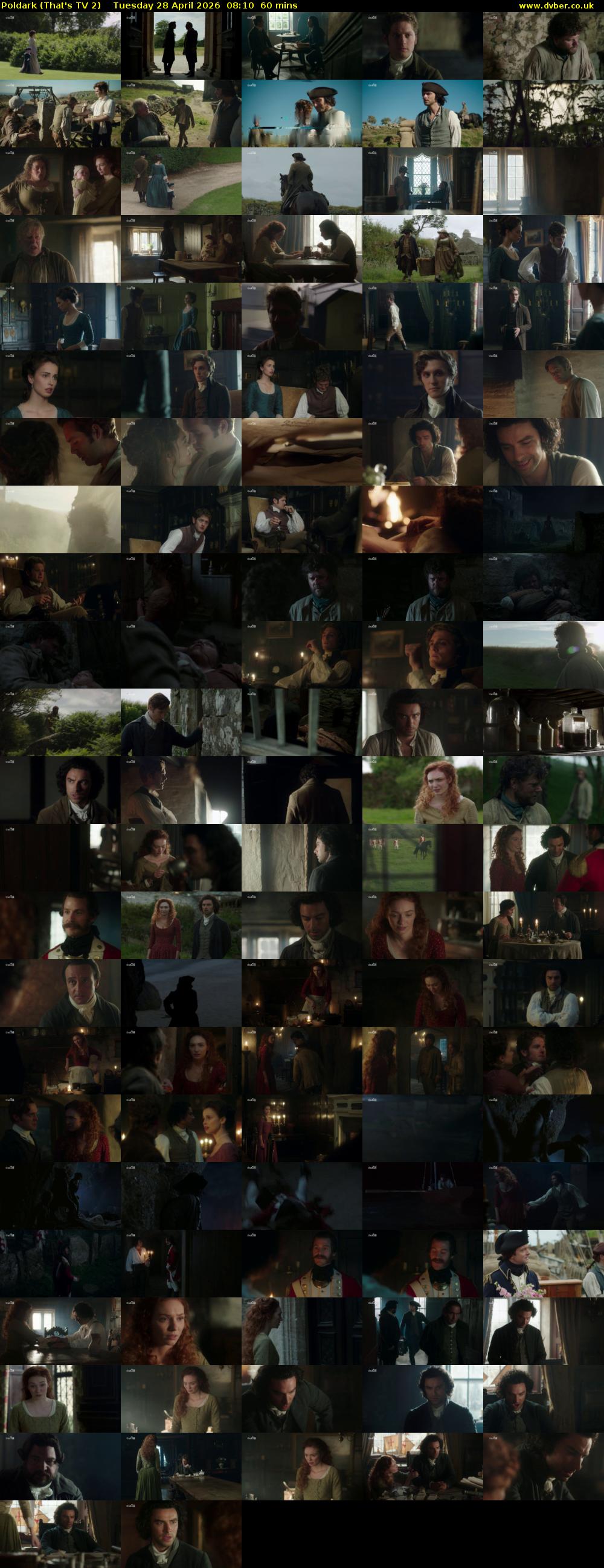 Poldark (That's TV 2) Tuesday 28 April 2026 08:10 - 09:10