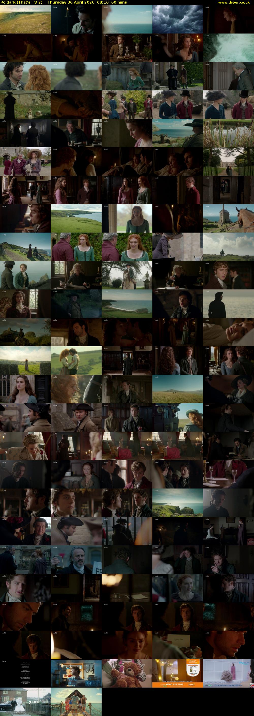 Poldark (That's TV 2) Thursday 30 April 2026 08:10 - 09:10