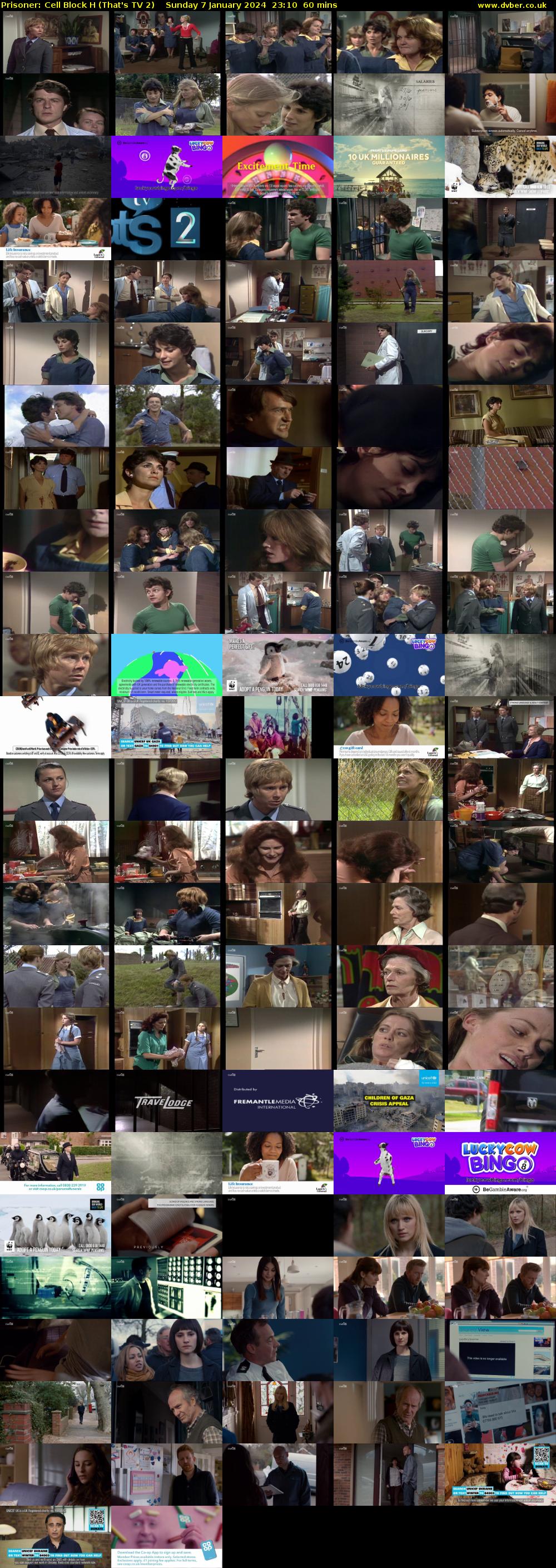 Prisoner: Cell Block H (That's TV 2) Sunday 7 January 2024 23:10 - 00:10