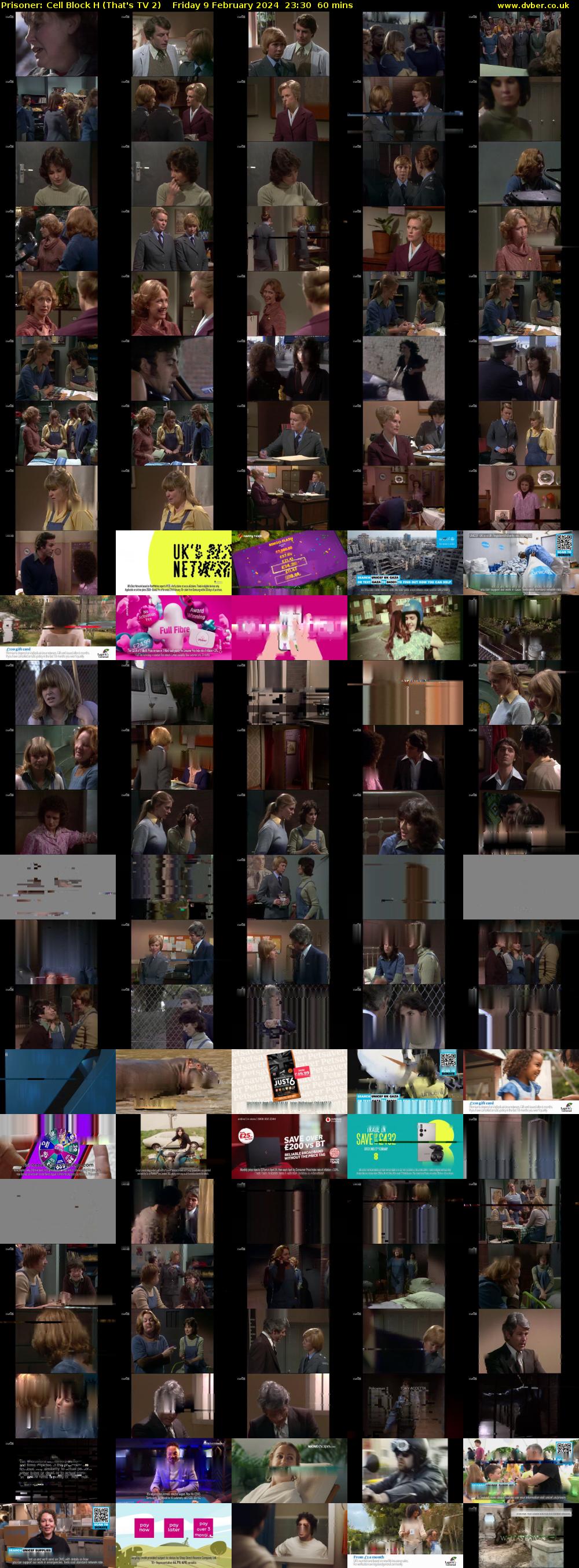 Prisoner: Cell Block H (That's TV 2) Friday 9 February 2024 23:30 - 00:30
