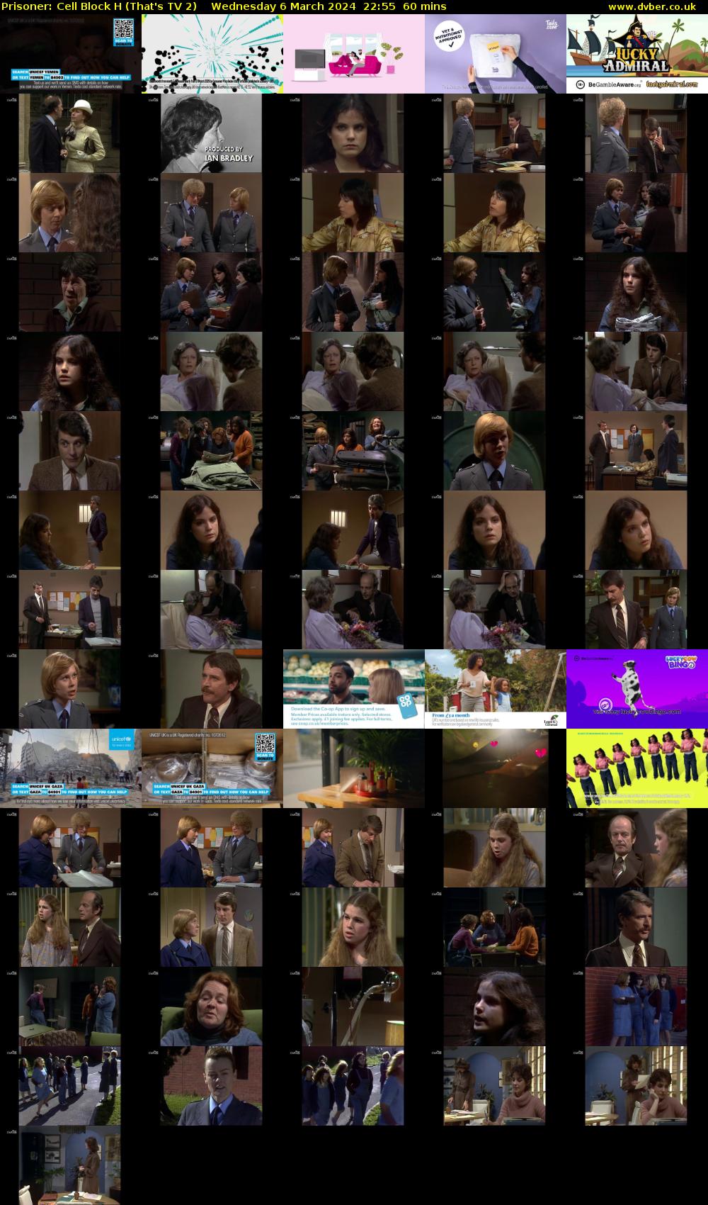 Prisoner: Cell Block H (That's TV 2) Wednesday 6 March 2024 22:55 - 23:55