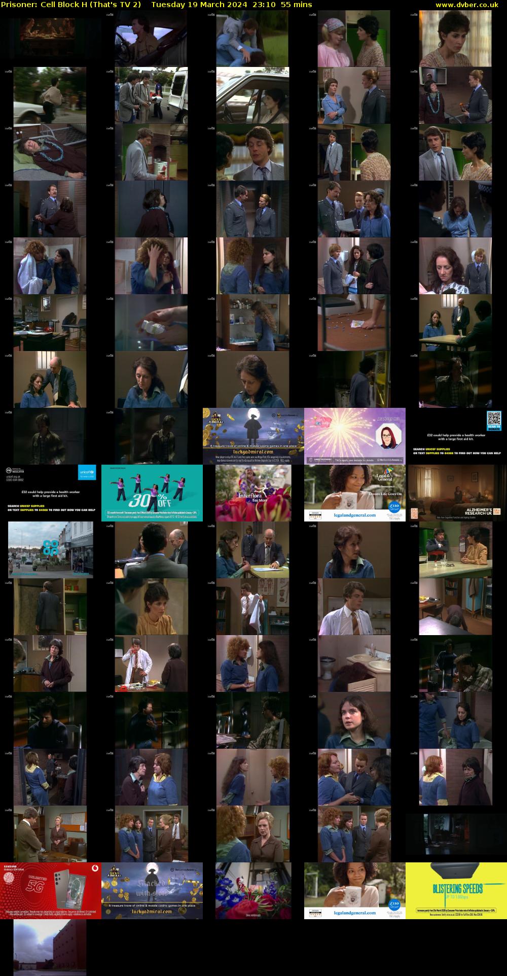Prisoner: Cell Block H (That's TV 2) Tuesday 19 March 2024 23:10 - 00:05