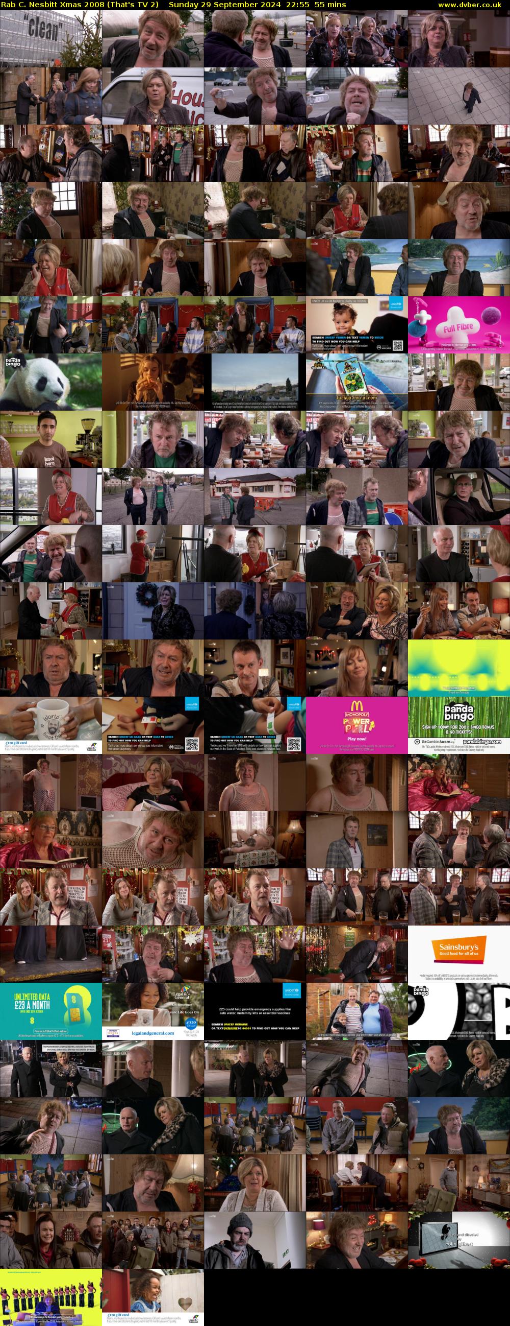 Rab C. Nesbitt Xmas 2008 (That's TV 2) Sunday 29 September 2024 22:55 - 23:50