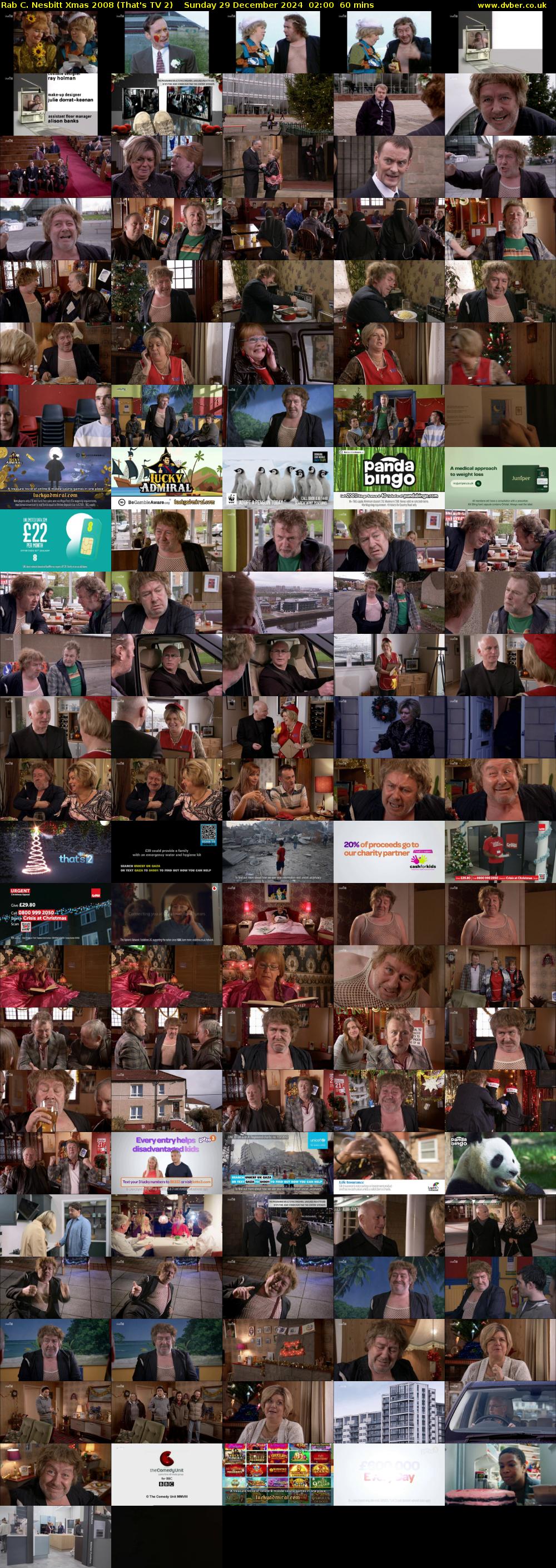 Rab C. Nesbitt Xmas 2008 (That's TV 2) Sunday 29 December 2024 02:00 - 03:00