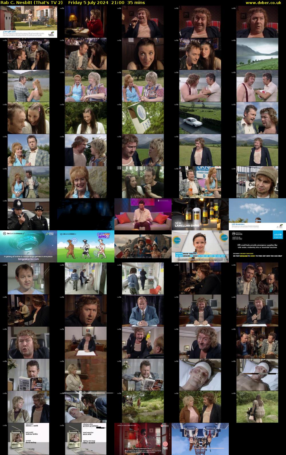 Rab C. Nesbitt (That's TV 2) Friday 5 July 2024 21:00 - 21:35