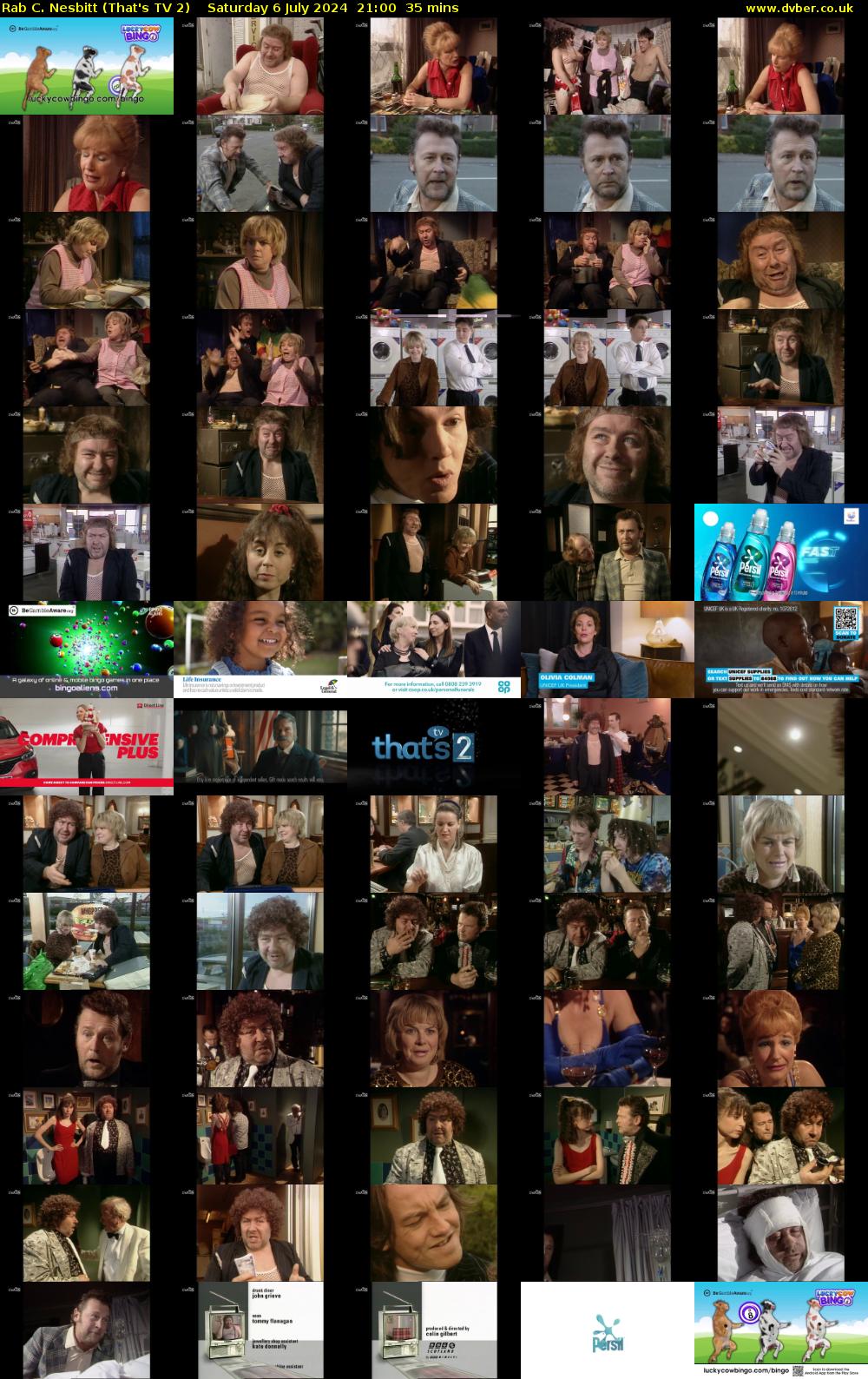 Rab C. Nesbitt (That's TV 2) Saturday 6 July 2024 21:00 - 21:35