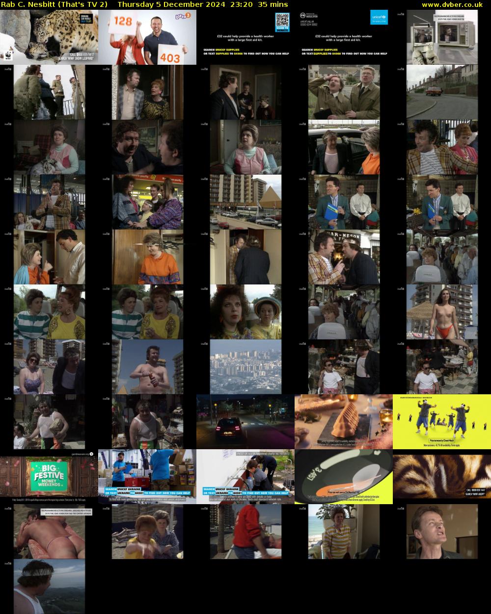 Rab C. Nesbitt (That's TV 2) Thursday 5 December 2024 23:20 - 23:55