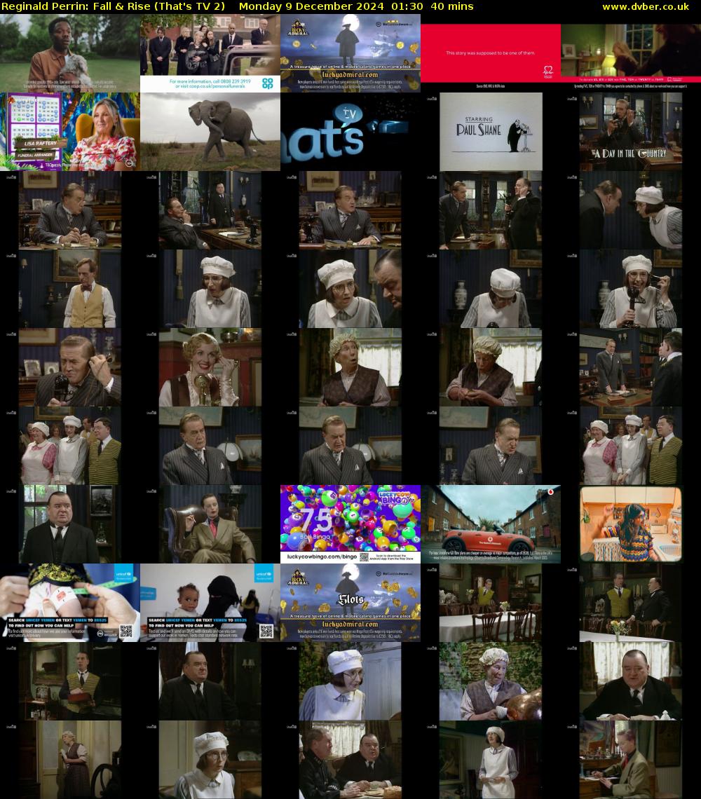 Reginald Perrin: Fall & Rise (That's TV 2) Monday 9 December 2024 01:30 - 02:10