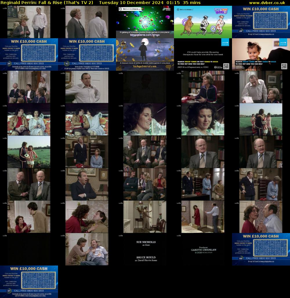 Reginald Perrin: Fall & Rise (That's TV 2) Tuesday 10 December 2024 01:15 - 01:50