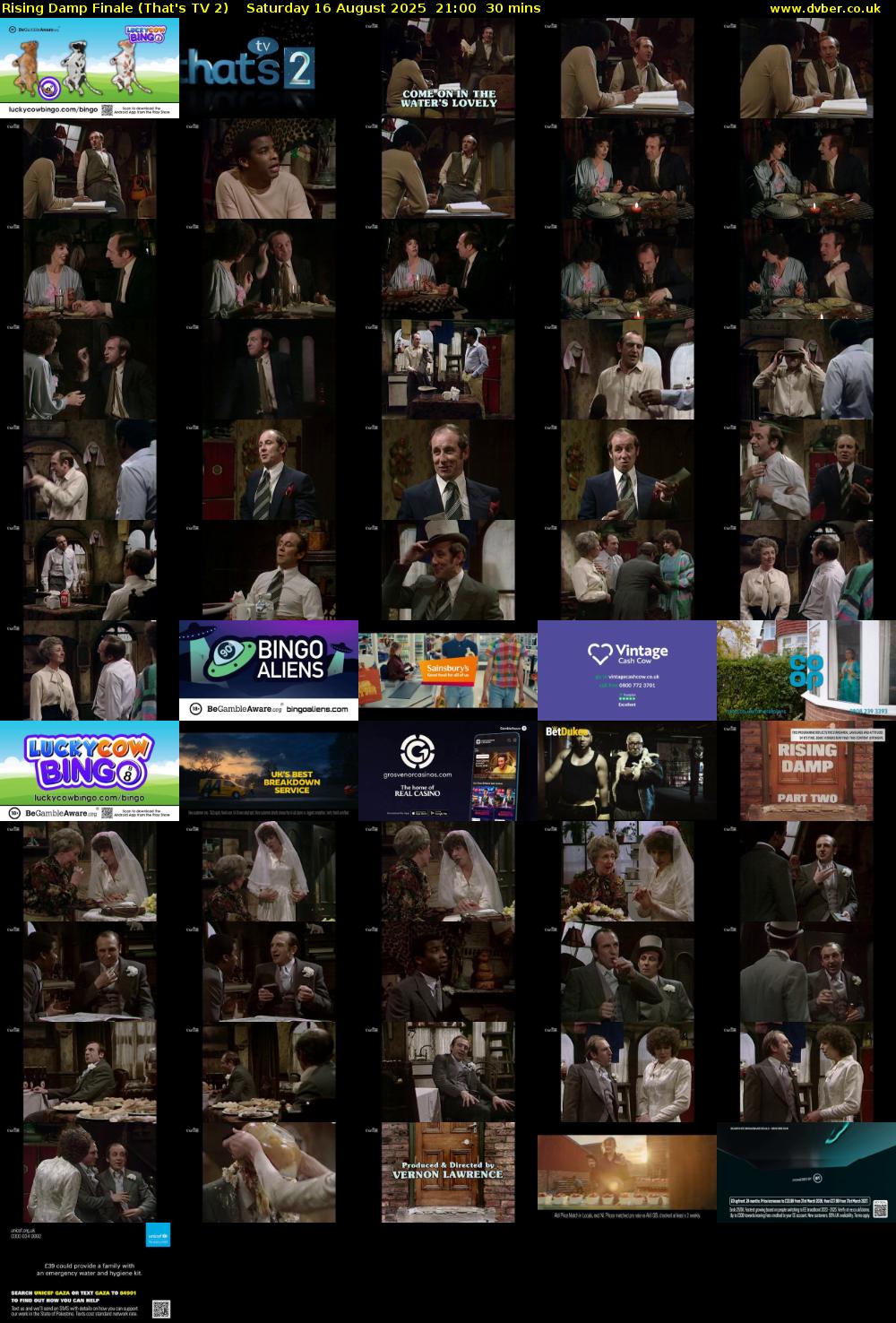 Rising Damp Finale (That's TV 2) Saturday 16 August 2025 21:00 - 21:30