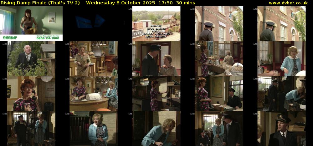 Rising Damp Finale (That's TV 2) Wednesday 8 October 2025 17:50 - 18:20