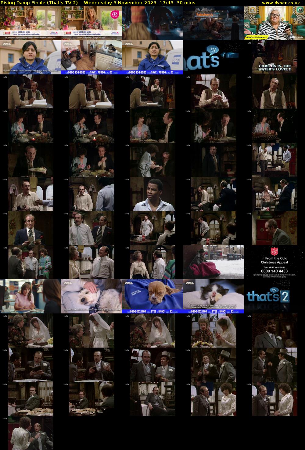 Rising Damp Finale (That's TV 2) Wednesday 5 November 2025 17:45 - 18:15