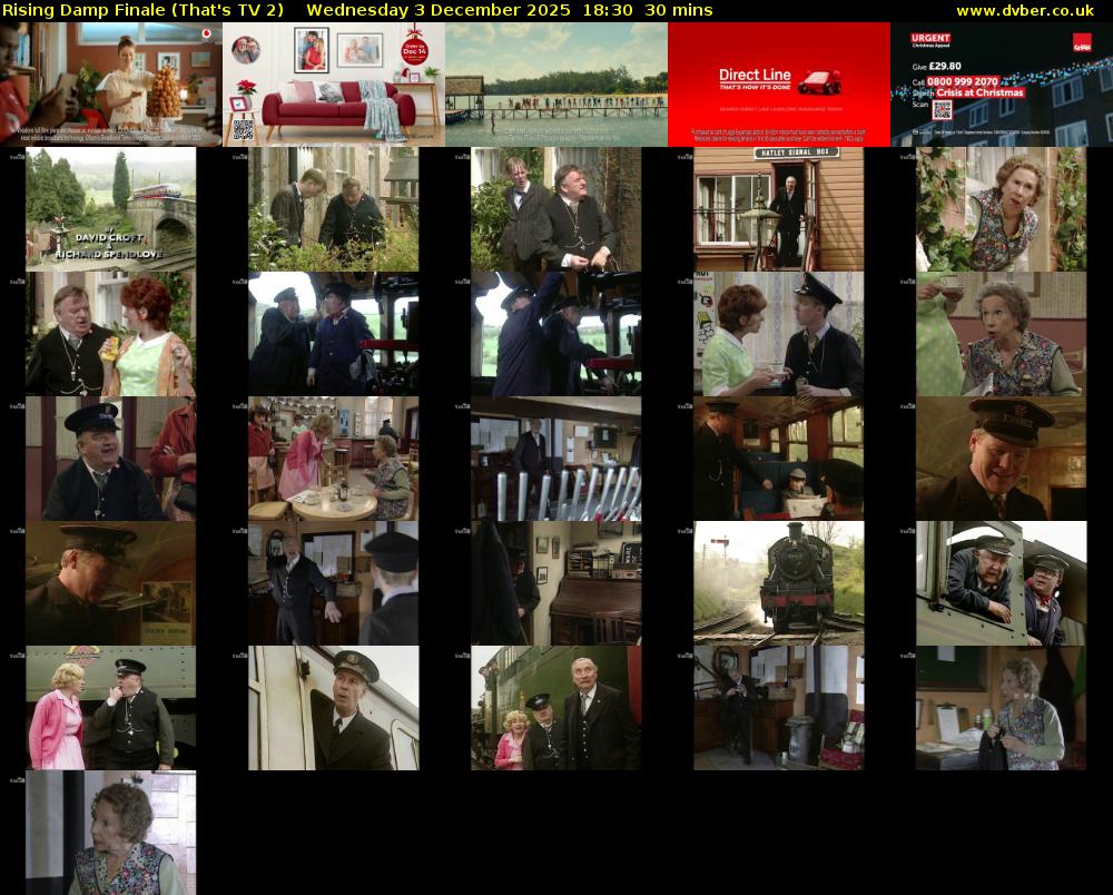 Rising Damp Finale (That's TV 2) Wednesday 3 December 2025 18:30 - 19:00