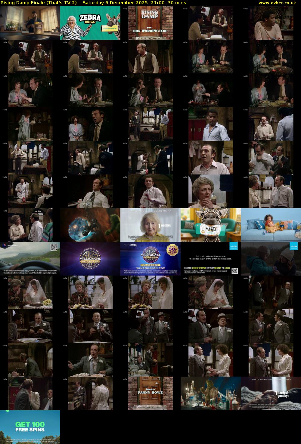 Rising Damp Finale (That's TV 2) Saturday 6 December 2025 21:00 - 21:30