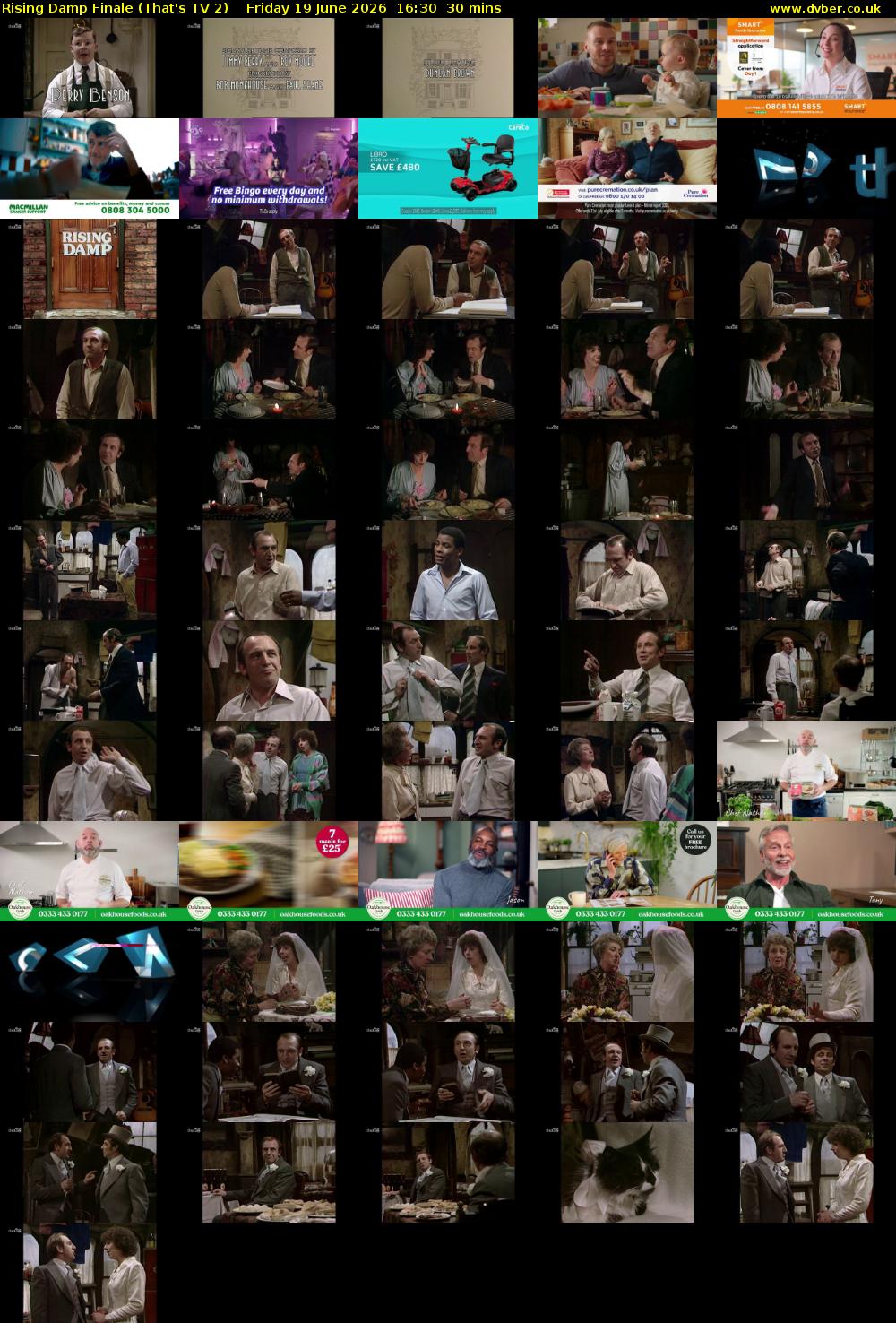 Rising Damp Finale (That's TV 2) Friday 19 June 2026 16:30 - 17:00
