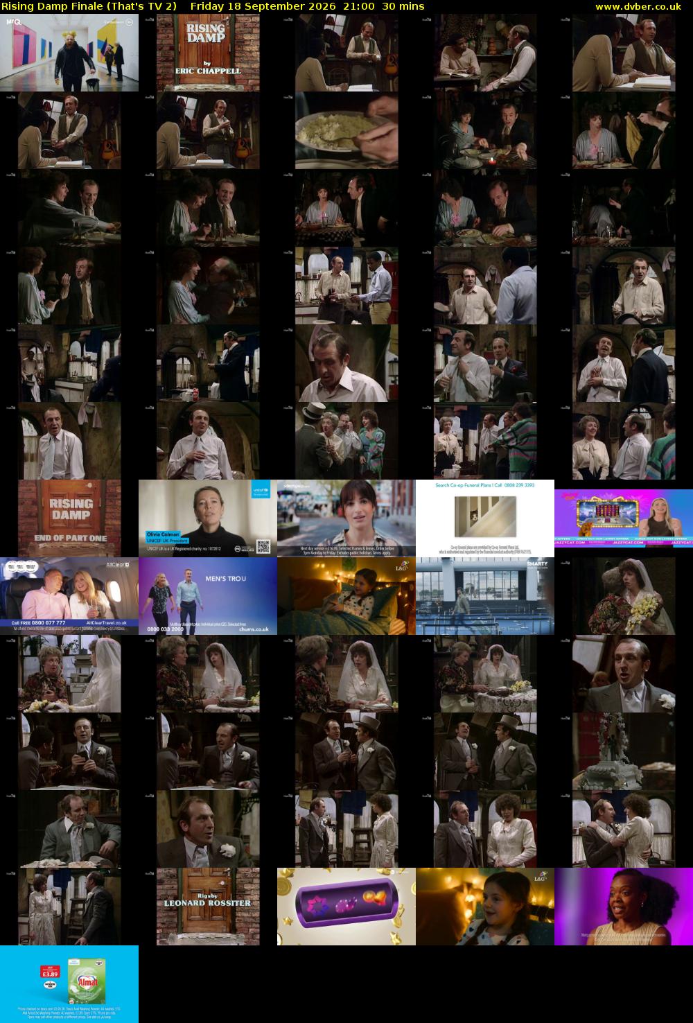 Rising Damp Finale (That's TV 2) Friday 18 September 2026 21:00 - 21:30