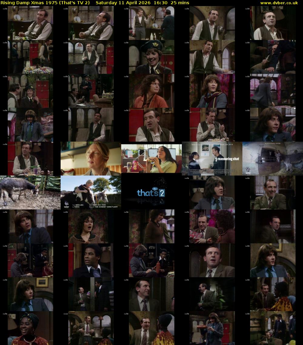 Rising Damp Xmas 1975 (That's TV 2) Saturday 11 April 2026 16:30 - 16:55