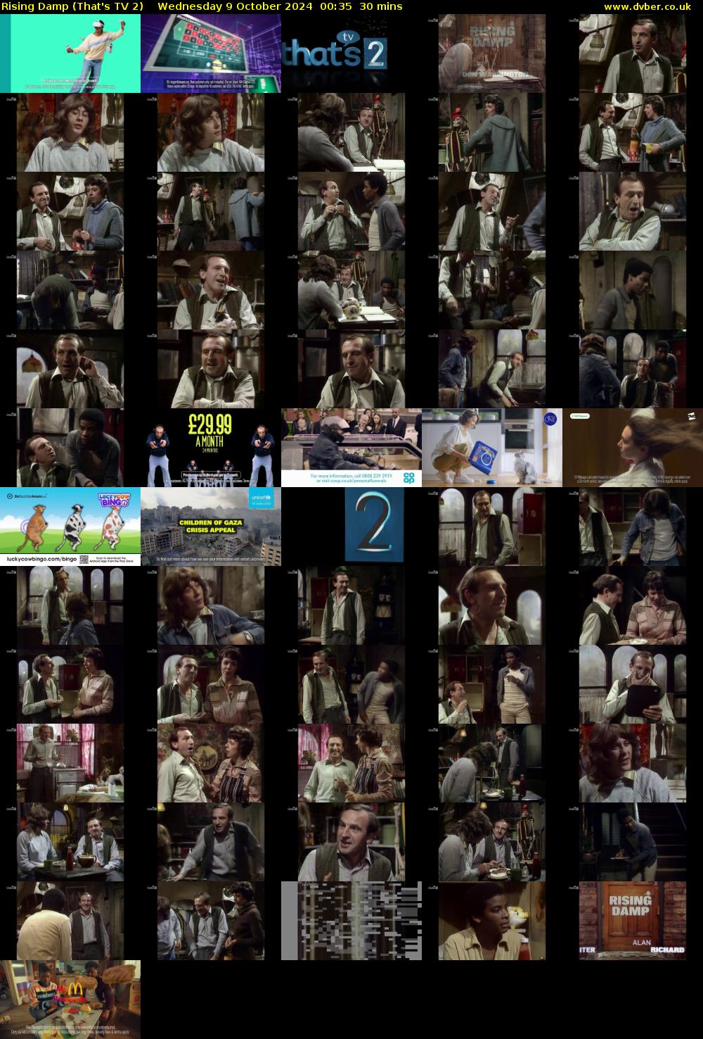 Rising Damp (That's TV 2) Wednesday 9 October 2024 00:35 - 01:05
