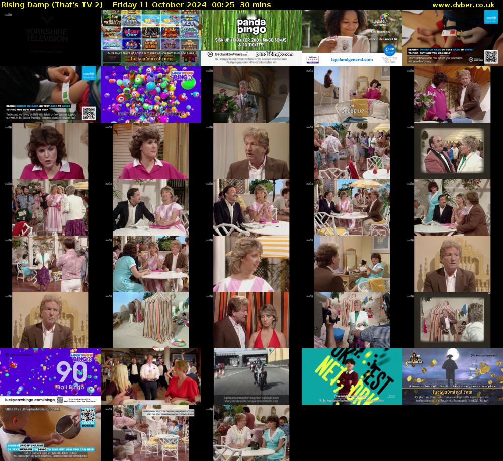 Rising Damp (That's TV 2) Friday 11 October 2024 00:25 - 00:55