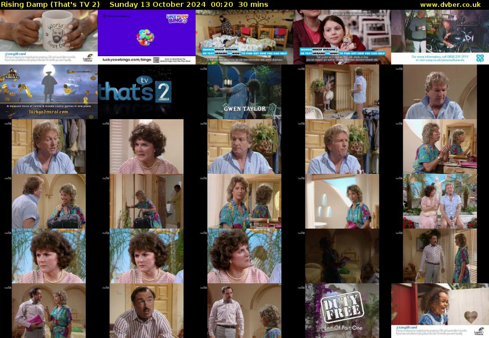 Rising Damp (That's TV 2) Sunday 13 October 2024 00:20 - 00:50