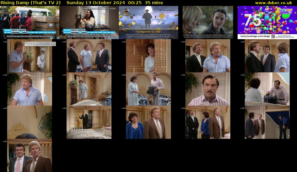 Rising Damp (That's TV 2) Sunday 13 October 2024 00:25 - 01:00