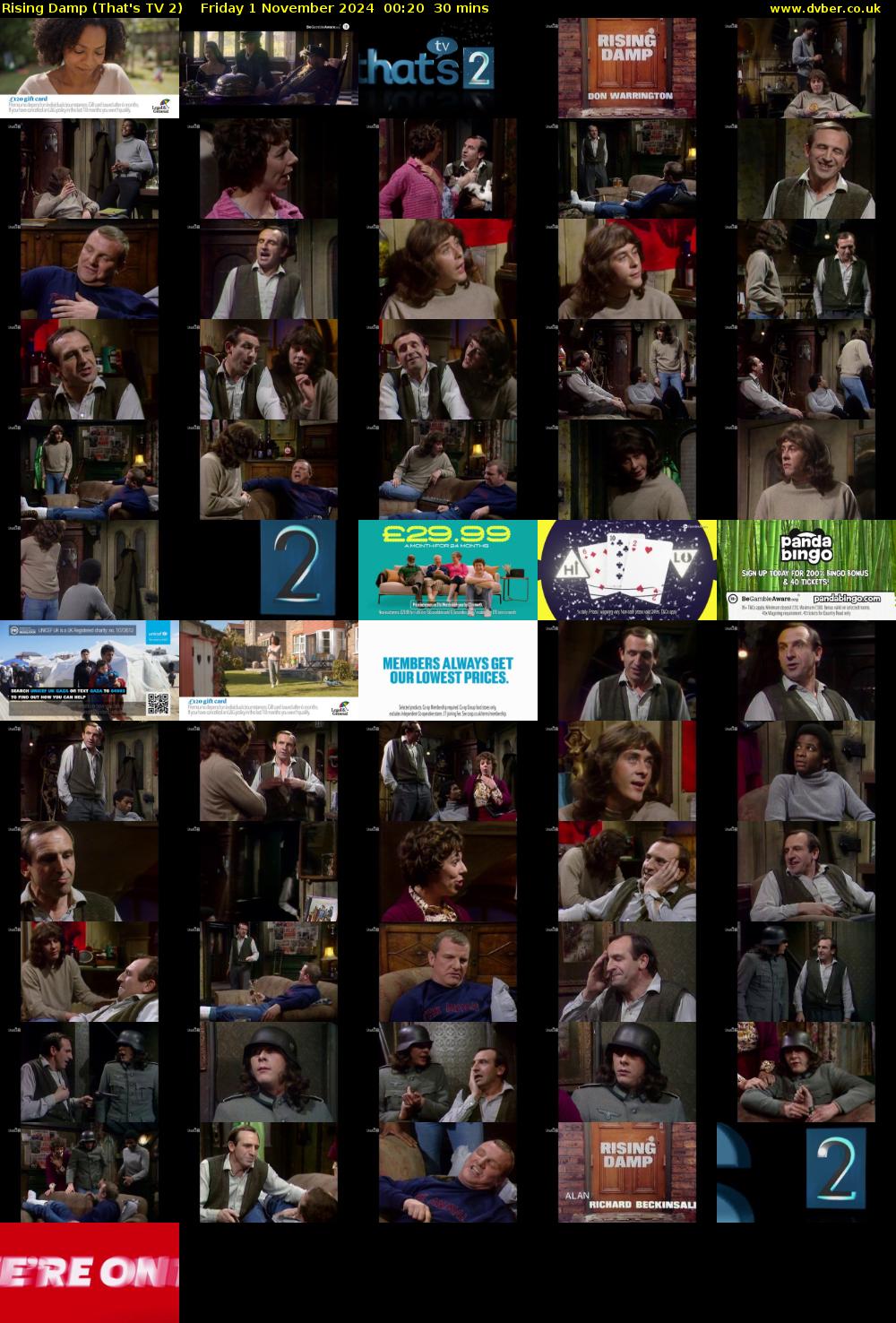 Rising Damp (That's TV 2) Friday 1 November 2024 00:20 - 00:50