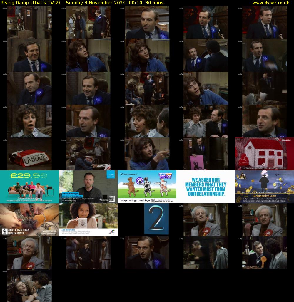 Rising Damp (That's TV 2) Sunday 3 November 2024 00:10 - 00:40