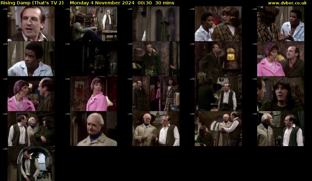 Rising Damp (That's TV 2) Monday 4 November 2024 00:30 - 01:00