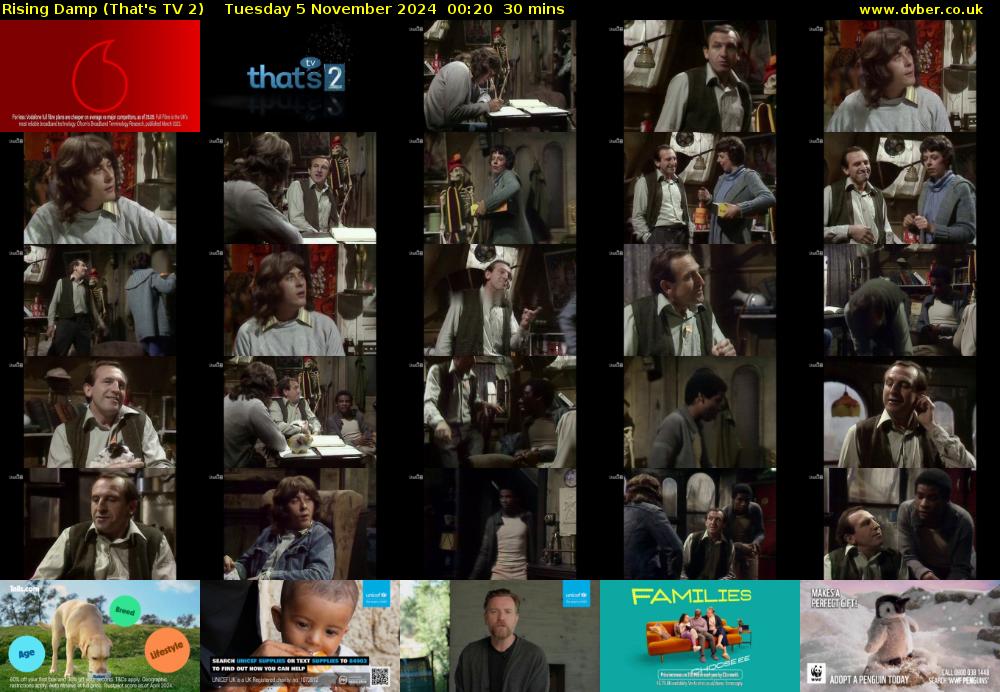 Rising Damp (That's TV 2) Tuesday 5 November 2024 00:20 - 00:50