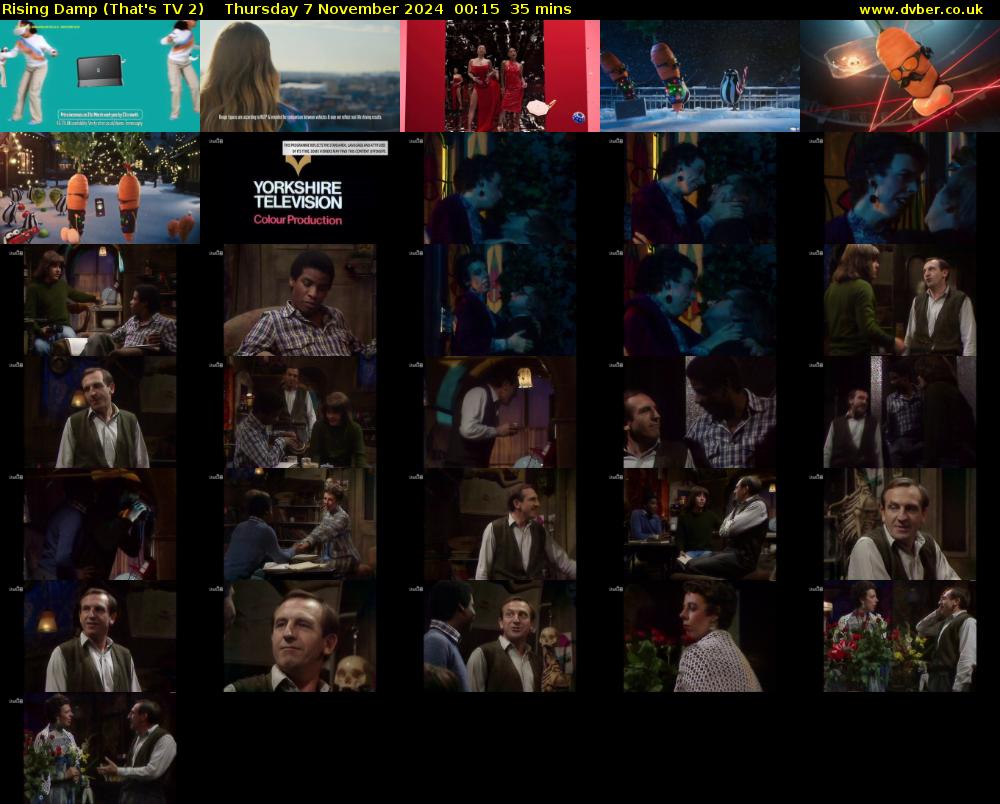 Rising Damp (That's TV 2) Thursday 7 November 2024 00:15 - 00:50