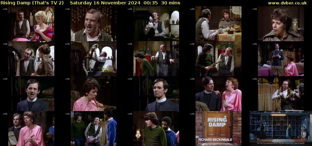 Rising Damp (That's TV 2) Saturday 16 November 2024 00:35 - 01:05