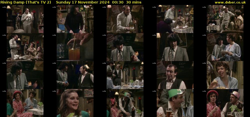 Rising Damp (That's TV 2) Sunday 17 November 2024 00:30 - 01:00