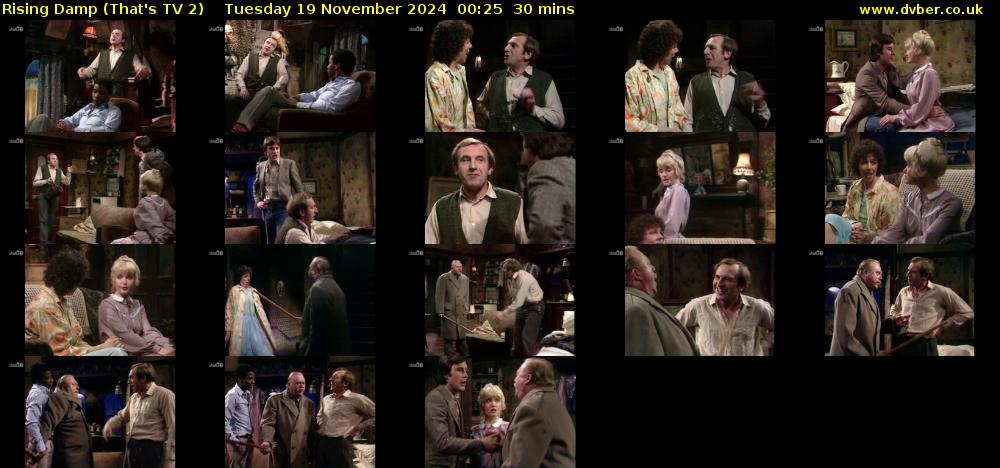 Rising Damp (That's TV 2) Tuesday 19 November 2024 00:25 - 00:55