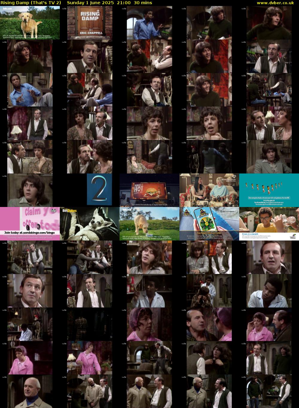 Rising Damp (That's TV 2) Sunday 1 June 2025 21:00 - 21:30