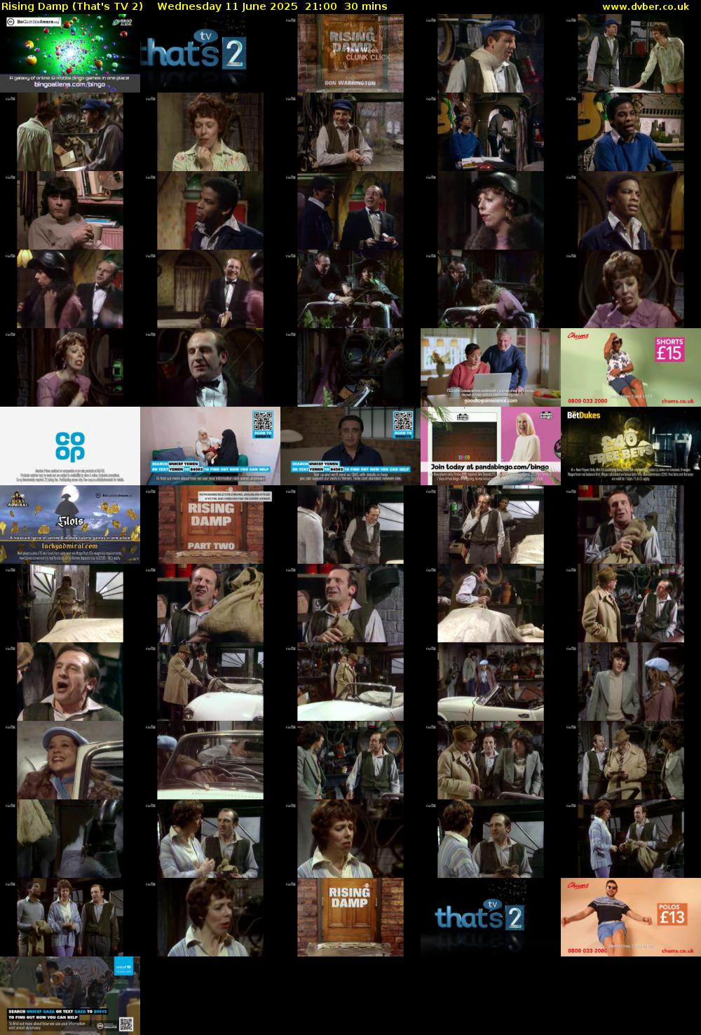 Rising Damp (That's TV 2) Wednesday 11 June 2025 21:00 - 21:30
