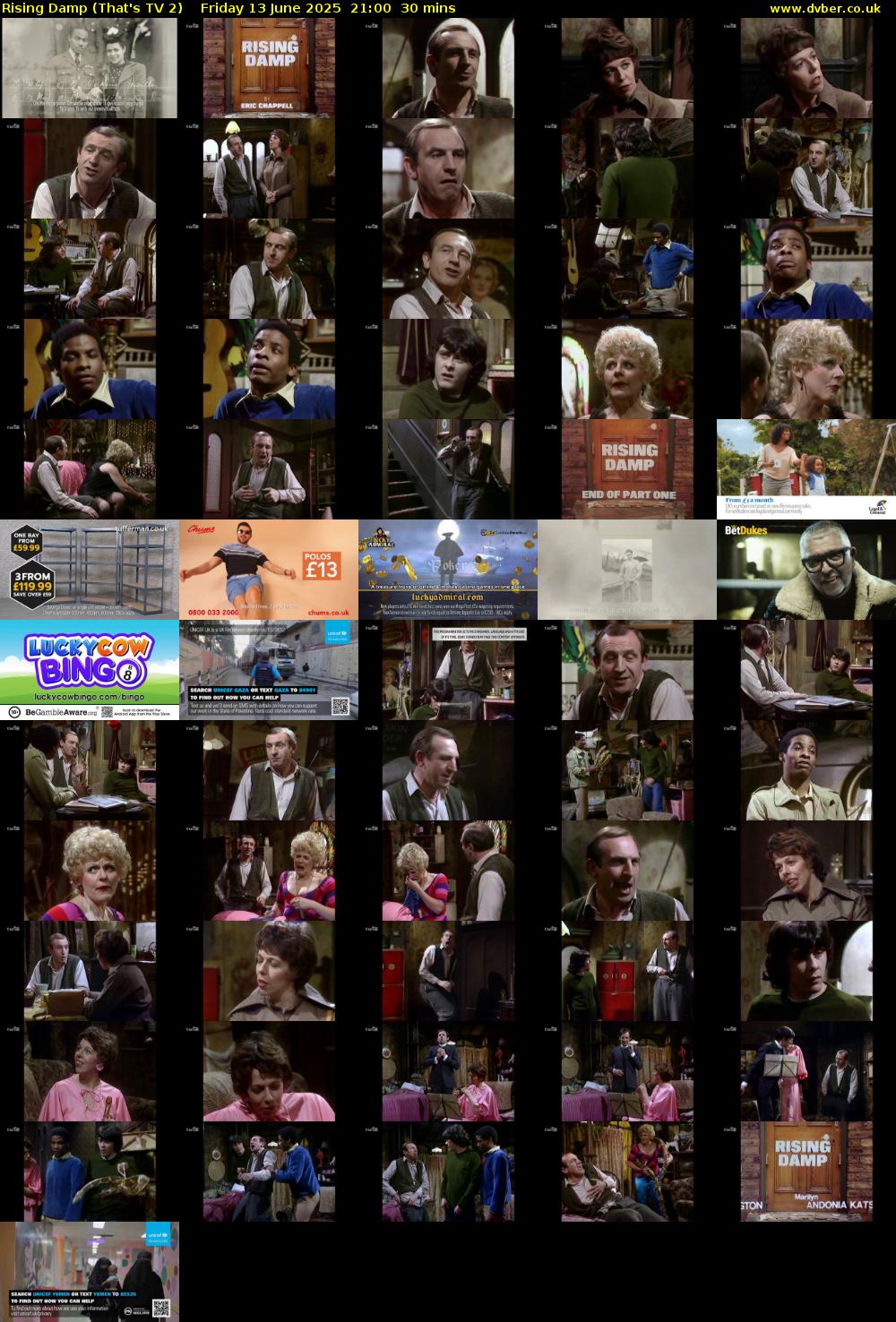 Rising Damp (That's TV 2) Friday 13 June 2025 21:00 - 21:30