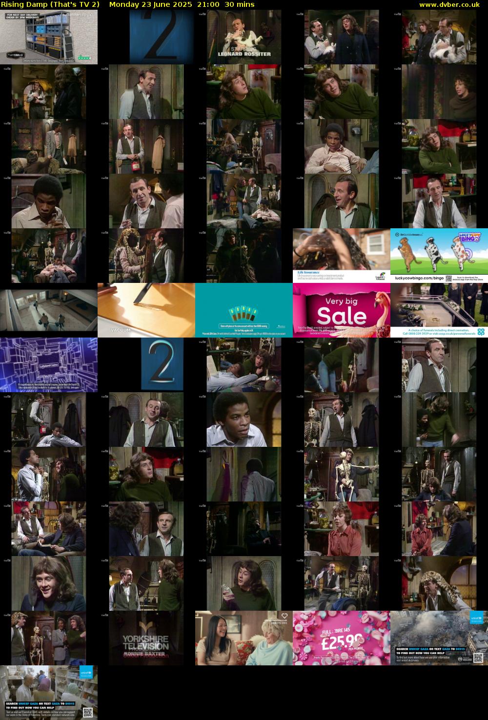 Rising Damp (That's TV 2) Monday 23 June 2025 21:00 - 21:30