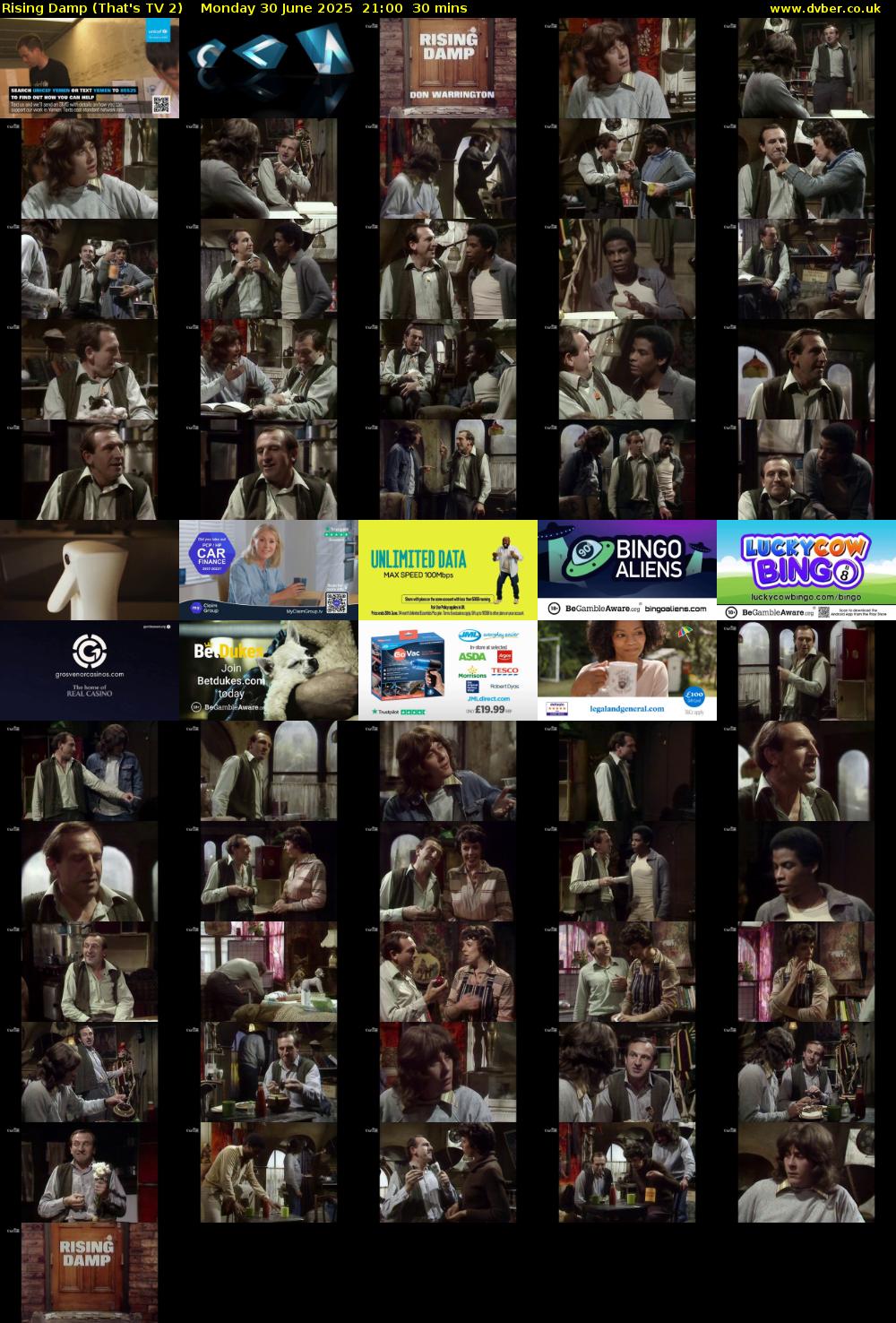 Rising Damp (That's TV 2) Monday 30 June 2025 21:00 - 21:30