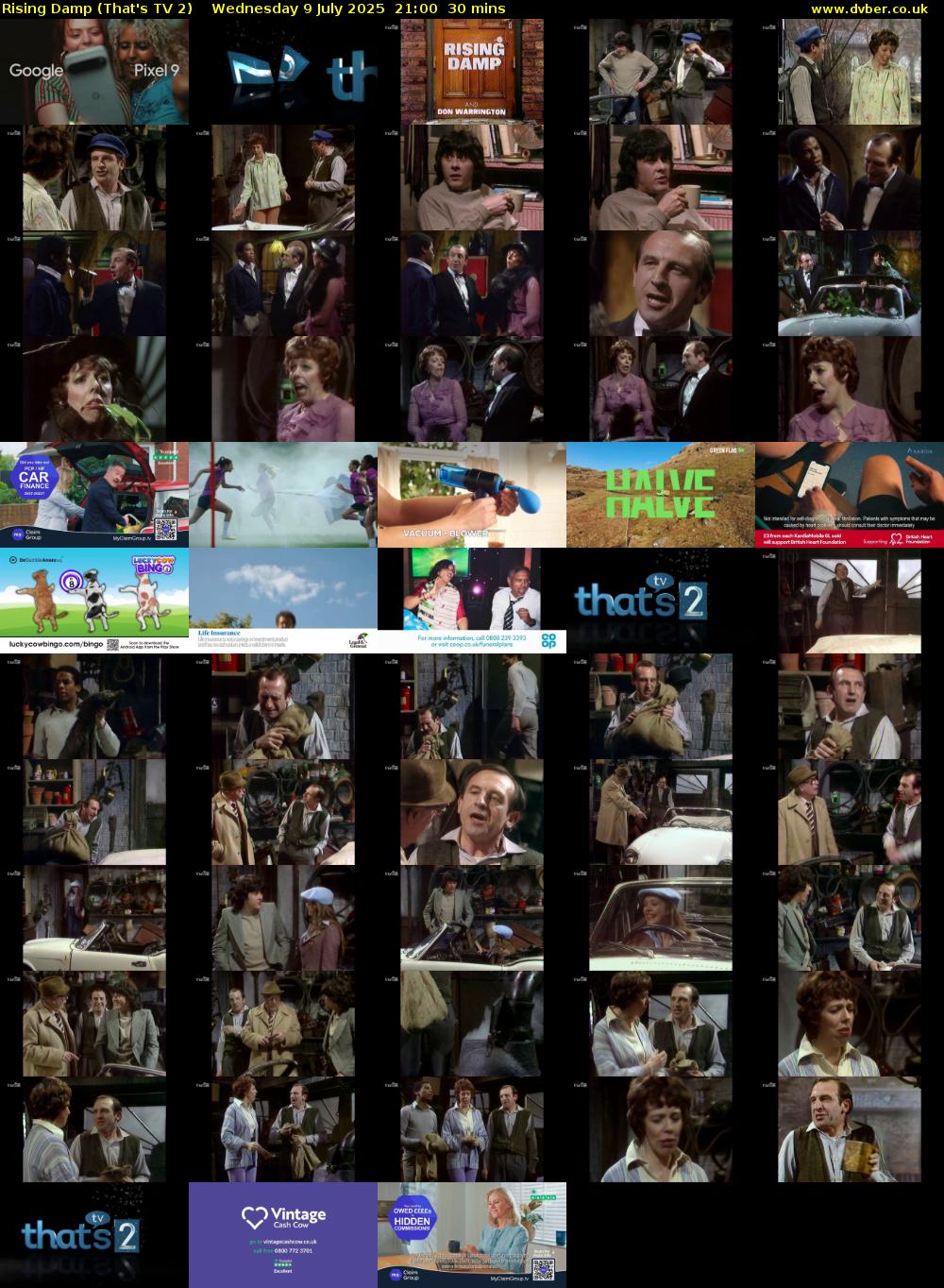 Rising Damp (That's TV 2) Wednesday 9 July 2025 21:00 - 21:30