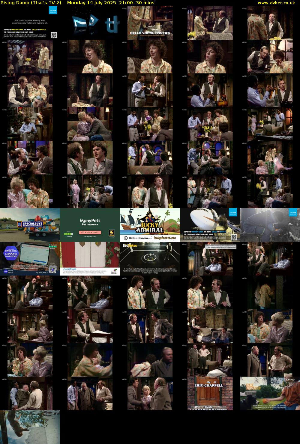 Rising Damp (That's TV 2) Monday 14 July 2025 21:00 - 21:30