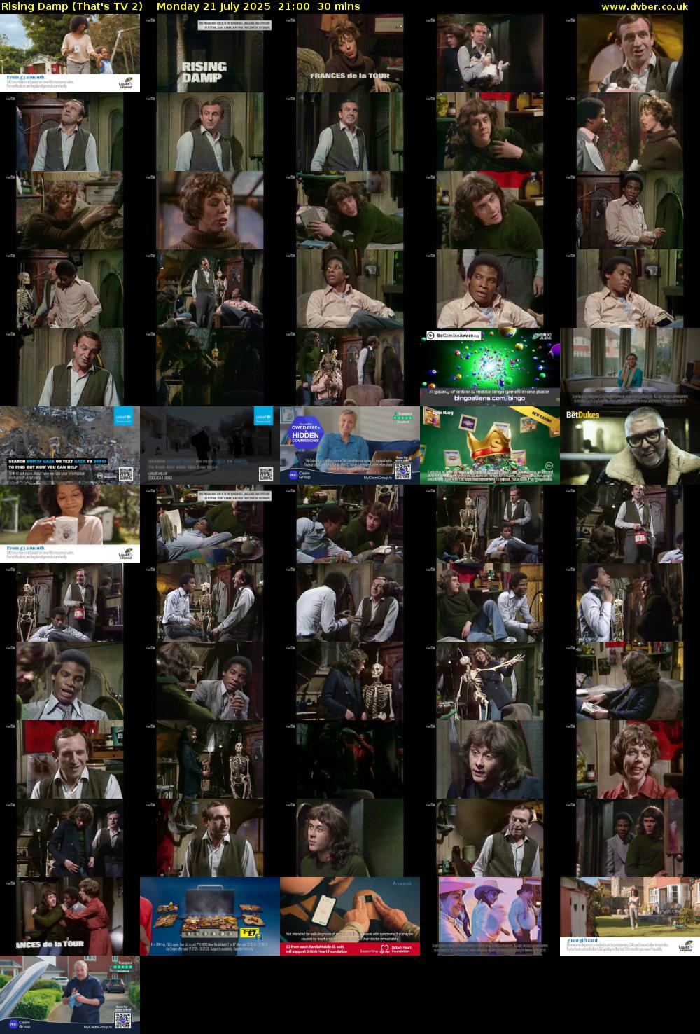 Rising Damp (That's TV 2) Monday 21 July 2025 21:00 - 21:30