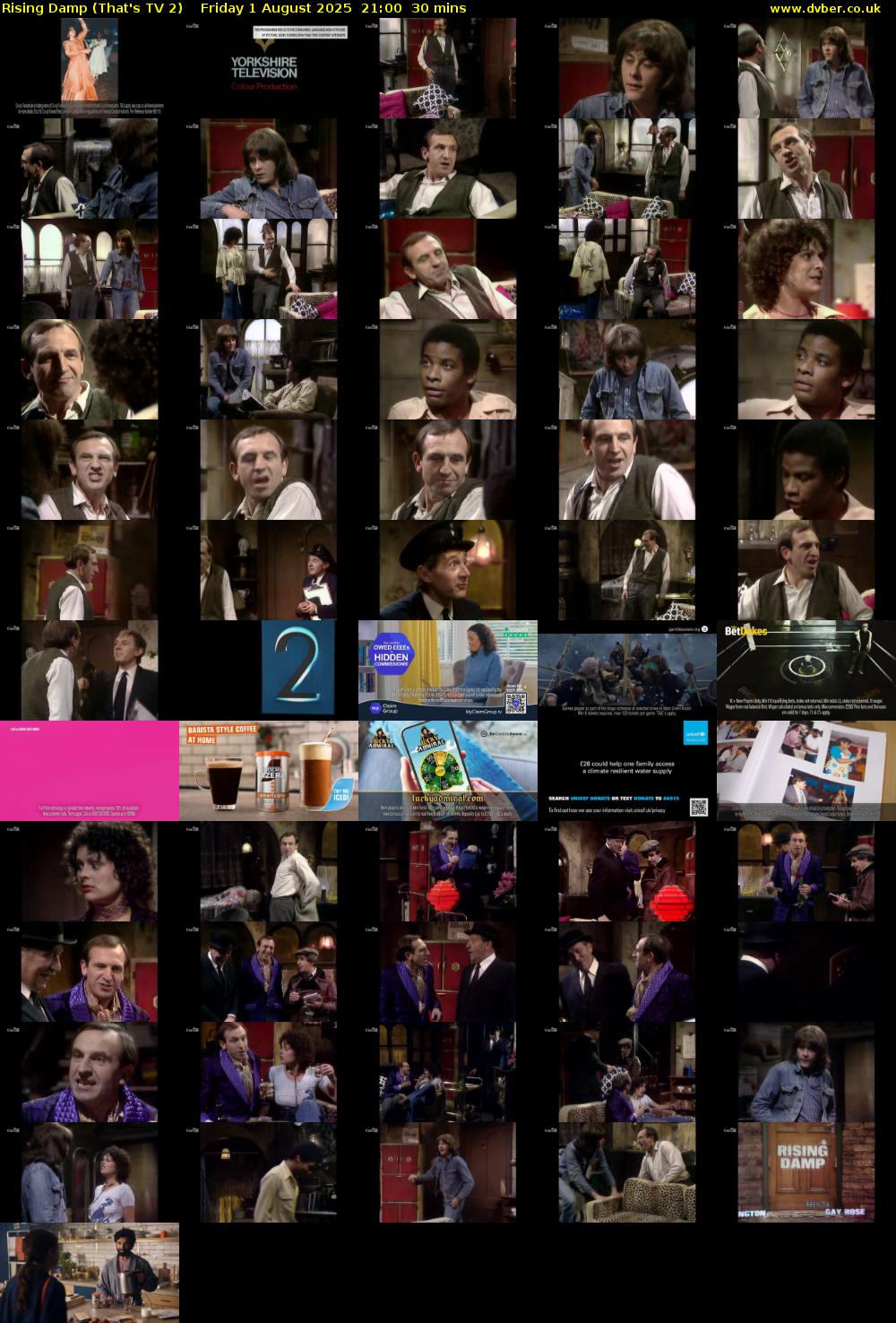 Rising Damp (That's TV 2) Friday 1 August 2025 21:00 - 21:30