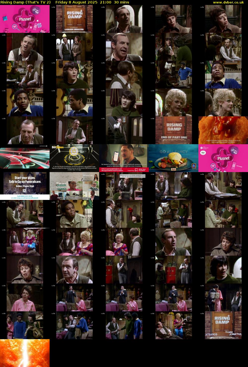 Rising Damp (That's TV 2) Friday 8 August 2025 21:00 - 21:30
