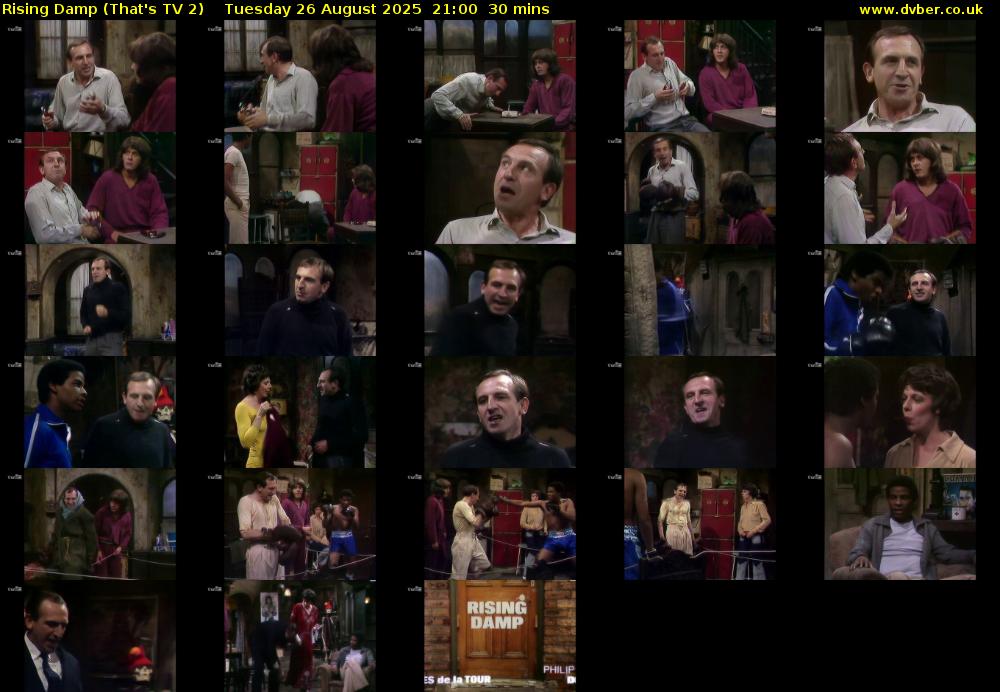 Rising Damp (That's TV 2) Tuesday 26 August 2025 21:00 - 21:30